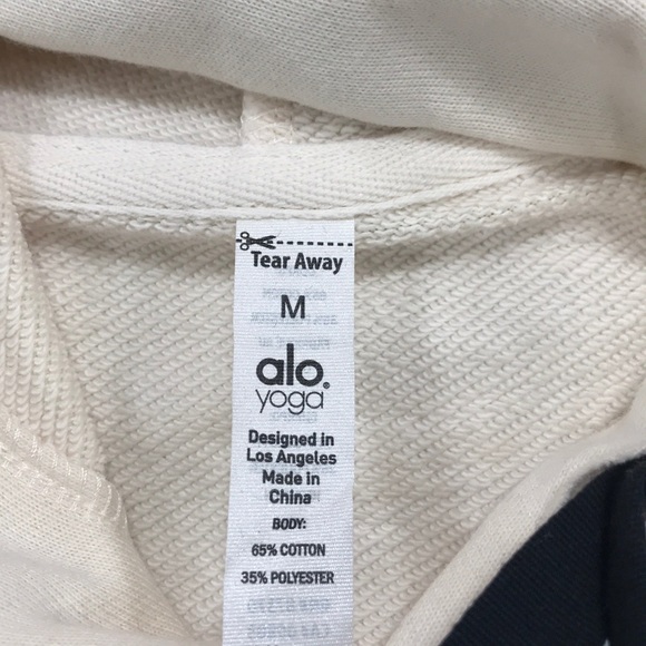 Alo Air Land Ocean Crop Hoodie - Picture 10 of 11